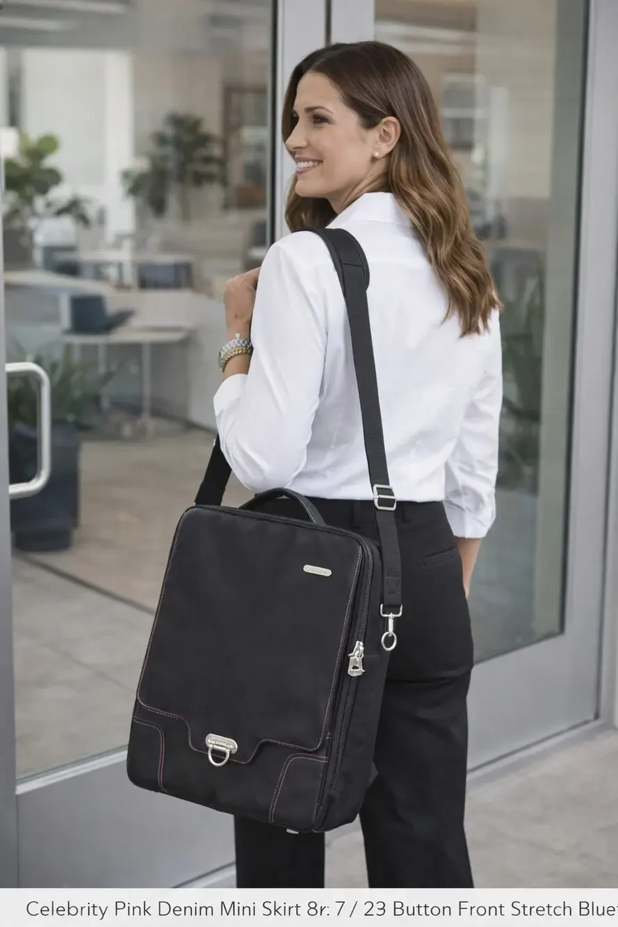 Targus Keira Laptop Backpack Black Pink 14in Travel EUC